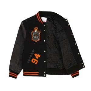 Supreme Team Black Varsity Jacket 2