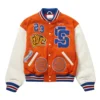 Supreme Tiger Black and White Varsity Jacket