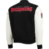Tampa Bay Buccaneers Classic Wool & Faux Leather Varsity Jacket 1