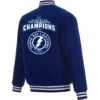 Tampa Bay Lightning 3 Time Stanley Cup Champions Jacket 1