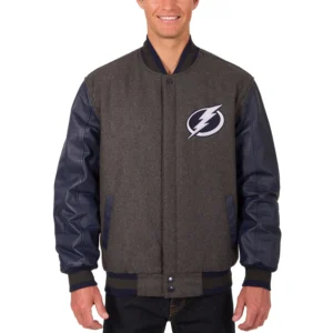 Tampa Bay Lightning Two Tone Jacket Charcoal