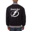 Tampa Bay Navy Blue Wool Varsity Jacket 1