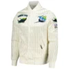 Tampa Bay Rays Cooperstown Pinstripe Full-Snap Satin Varsity Jacket