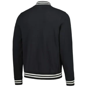 Tampa Bay Rays Pack Pro Camden Full-Zip Track Varsity Black Jacket 1