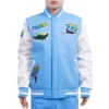 Tampa Devil Rays Retro Classic Wool & Leather Varsity Jacket