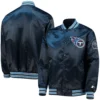 Tennessee Titans Retro The Diamond Full-Snap Satin Varsity Jacket 2