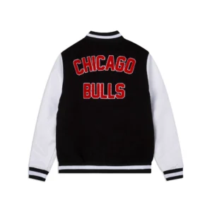 The Chicago Eastern Conference Black Varsity Jacket 1