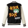 The Weeknd Xo Jackets Roots Kiss Land Wool and Leather Varsity Jacket 1