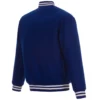 Toronto Blue Jays One Color Baseball Team Players Wool Varsity Royal Jacket 1