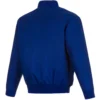 Toronto Blue Jays One Color Team players Full-Snap Polyester Varsity Jacket 1