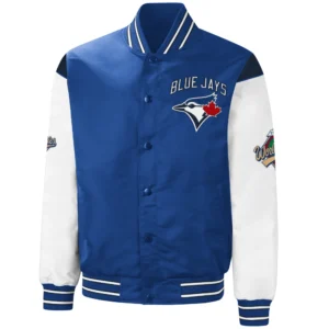 Toronto Blue Jays World Series Champions G-III Sports by Carl Banks Satin Varsity Jacket