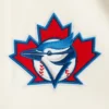 Toronto Blue jays Retro Classic WhiteBlue Wool Leather Varsity Jacket 4