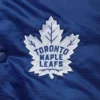 Toronto Maple Leafs Enforcer Navy Blue Varsity Jacket 2