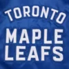 Toronto Maple Leafs Satin Jacket 4