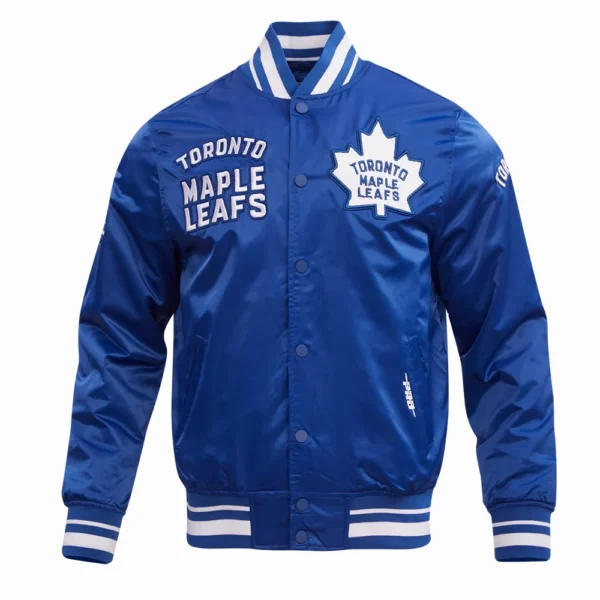 Toronto Maple Leafs Satin Jacket