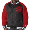 Toronto Raptors Lead Off Varsity Black Jacket