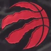 Toronto Raptors Leader Red and Black Varsity Jacket 2