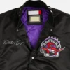 Toronto Raptors NBA Toronto Raptors Black Varsity Jacket 2