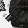 Toronto Raptors NBA Toronto Raptors Black Varsity Jacket 3