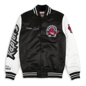 Toronto Raptors NBA Toronto Raptors Black Varsity Jacket