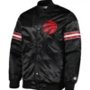 Toronto Raptors Pick & Roll Black Varsity Jacket