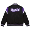 Toronto Raptors Satin Cooperstown Heavyweight Varsity Jacket 2