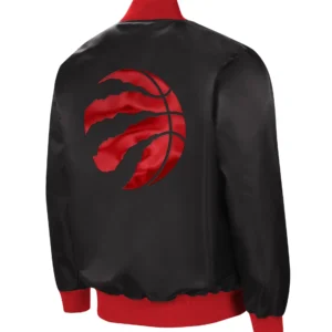 Toronto Raptors The Ambassador Black Varsity Jacket 1