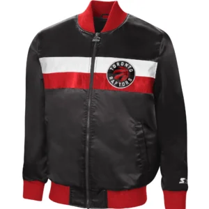 Toronto Raptors The Ambassador Black Varsity Jacket