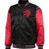 Toronto Raptors The Enforcer Black Varsity Jacket