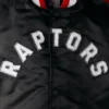 Toronto Raptors The Offensive Black Varsity Jacket 2