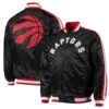 Toronto Raptors The Offensive Black Varsity Jacket 3