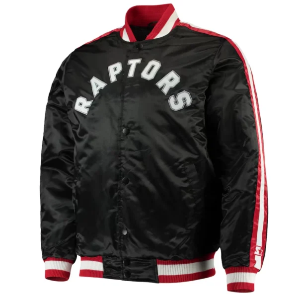 Toronto Raptors The Offensive Black Varsity Jacket
