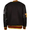 Vancouver Canucks Letterman Black Woo Varsity Jacket 1 - Copy
