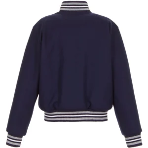 Vancouver Canucks One Color Rib Knitted Jacket 1