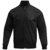 Vegas Golden Knights Black Varsity Jacket