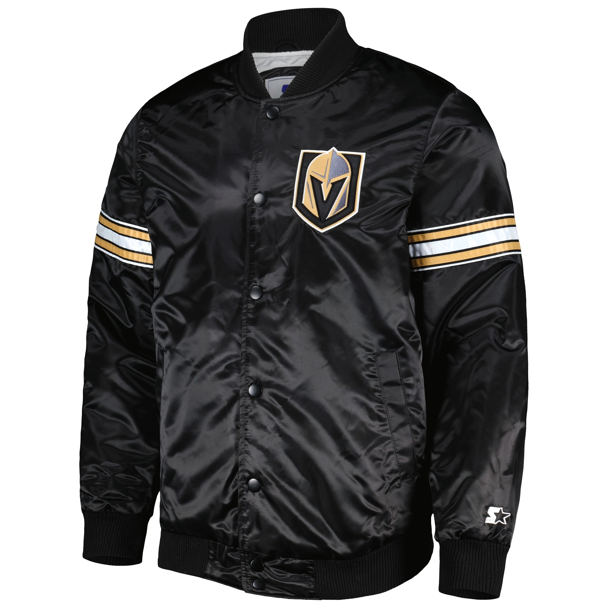 Vegas Golden Knights Black Varsity Jacket