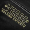 Vegas Golden Knights Black Wool Varsity Jacket 6
