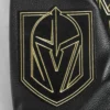 Vegas Golden Knights Black Wool Varsity Jacket 7
