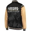 Vegas Golden Knights Enforcer Black Varsity Jacket 1