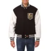 Vegas Golden Knights Leather Varsity Jacket