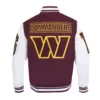 Washington Commanders Mashup Varsity Jacket 1