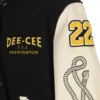 Washington Dee Cee Letterman logo Embroidered Varsity Jacket 2