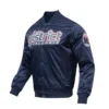 Washington Wizards Big Logo Navy Blue Varsity Jacket