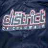 Washington Wizards Big Logo Navy Blue Varsity Jacket 4