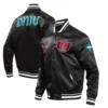 Washington Wizards City Edition Black Varsity Jacket 2
