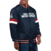 Washington Wizards Home Game Navy Blue Varsity Jacket