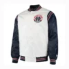 Washington Wizards The Enforcer White Varsity Jacket