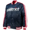 Washington Wizards The Offensive Navy Blue Varsity Jacket