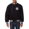 Winnipeg Jets black Wool Varsity Jacket