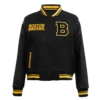 Women’s Boston Bruins Retro Classic Black Jacket